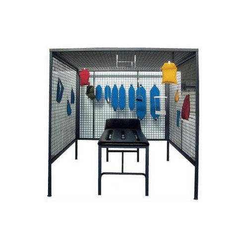 CABINA DE ROCHE A.ESMALTADO.200X200X200