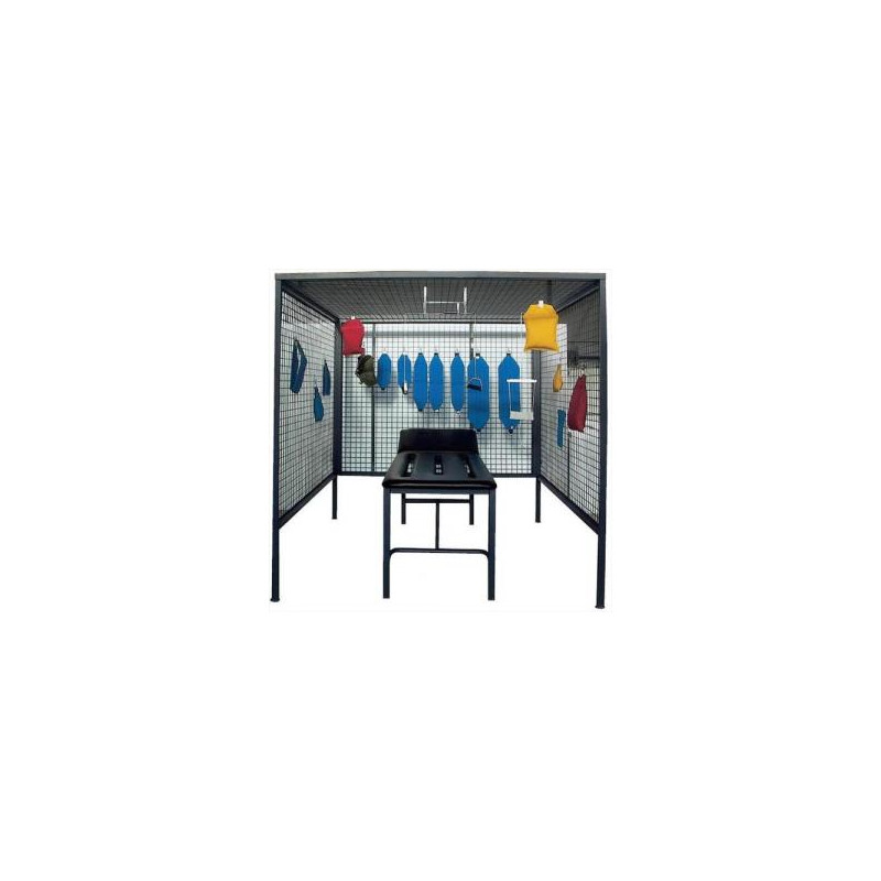 CABINA DE ROCHE A.ESMALTADO.200X200X200