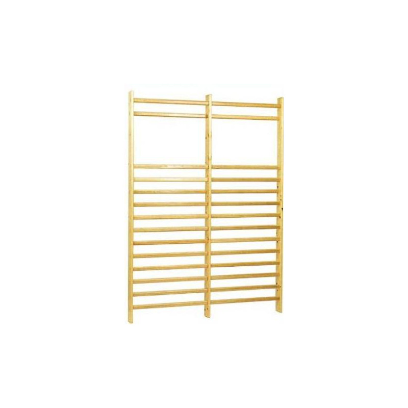 ESPALDERA 2 CUERPOS EN MADERA.230x180x30cm