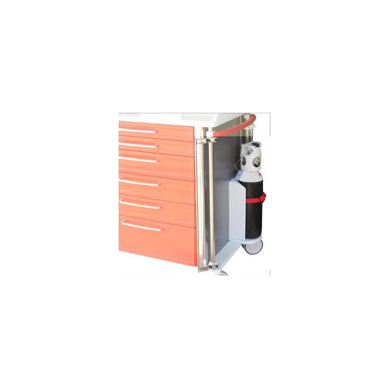 Soporte para botella de oxígeno en ABS.