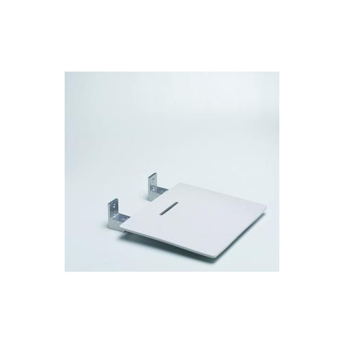 ASIENTO DE DUCHA PLEGABLE A PARED. Color: gris