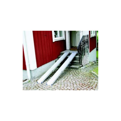 RAMPA 2 RAILES TELESCÓPICA Y PLEGABLE