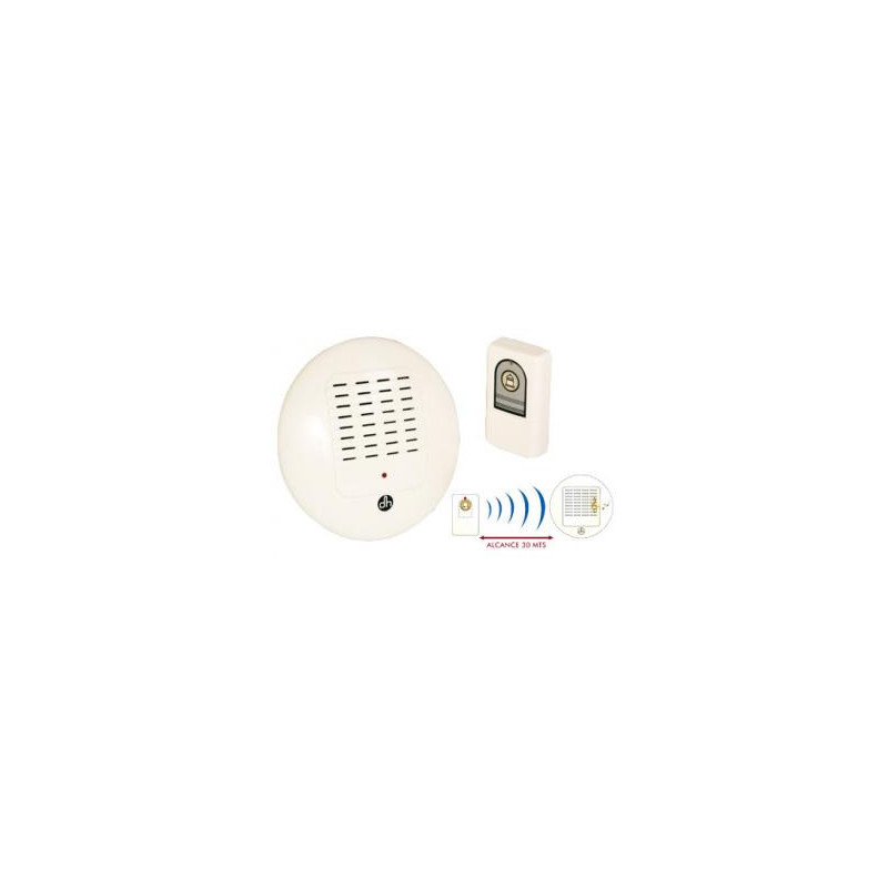 TIMBRE INALAMBRICO REDONDO